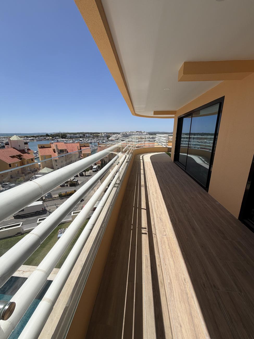 Varanda com vista sobre a marina — Apartamento Vilamoura, Algarve